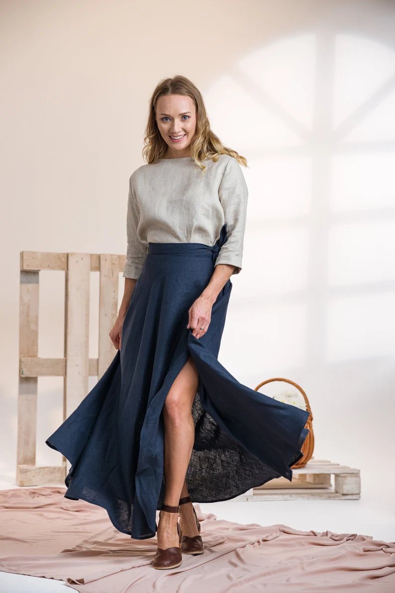 Linen skirts
