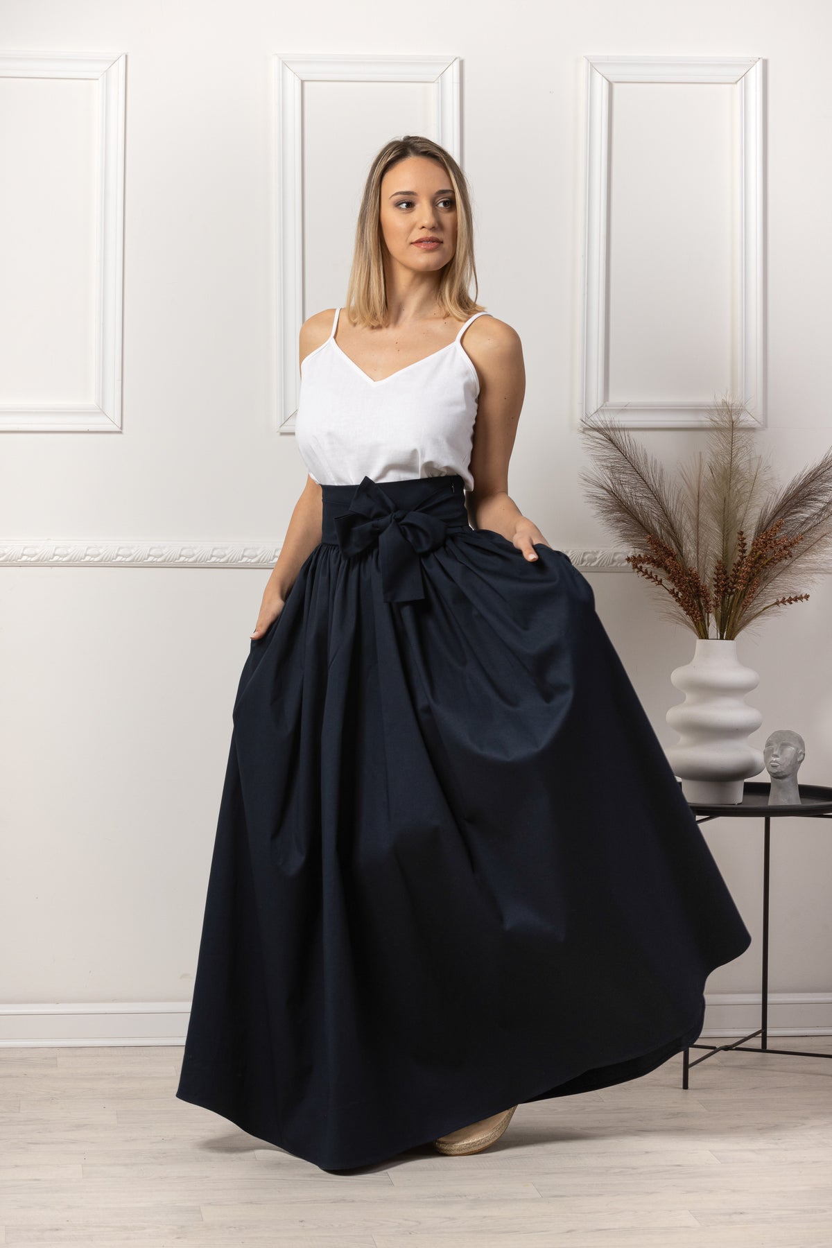 Full Length Skirt with Pockets - from Nikka Place | Effortless fashion for easy living