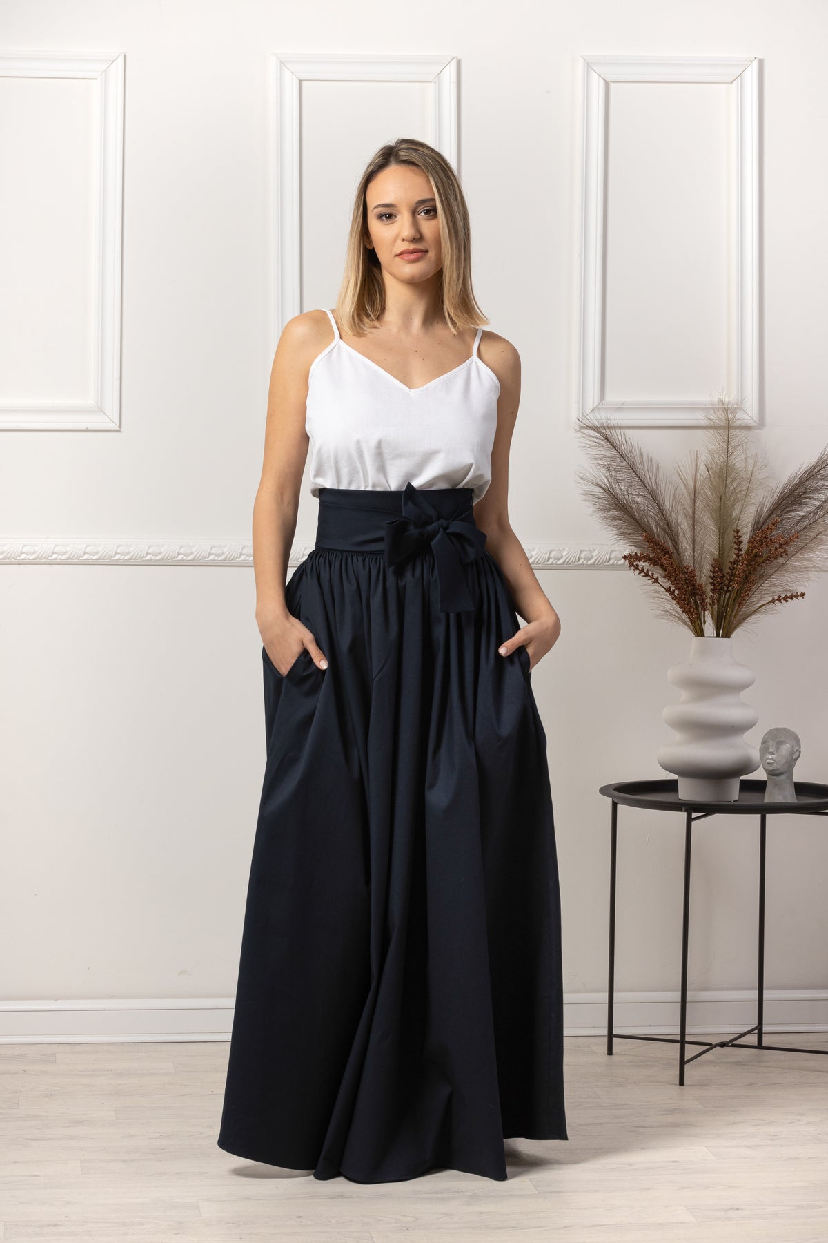 Full Length Skirt with Pockets - from Nikka Place | Effortless fashion for easy living