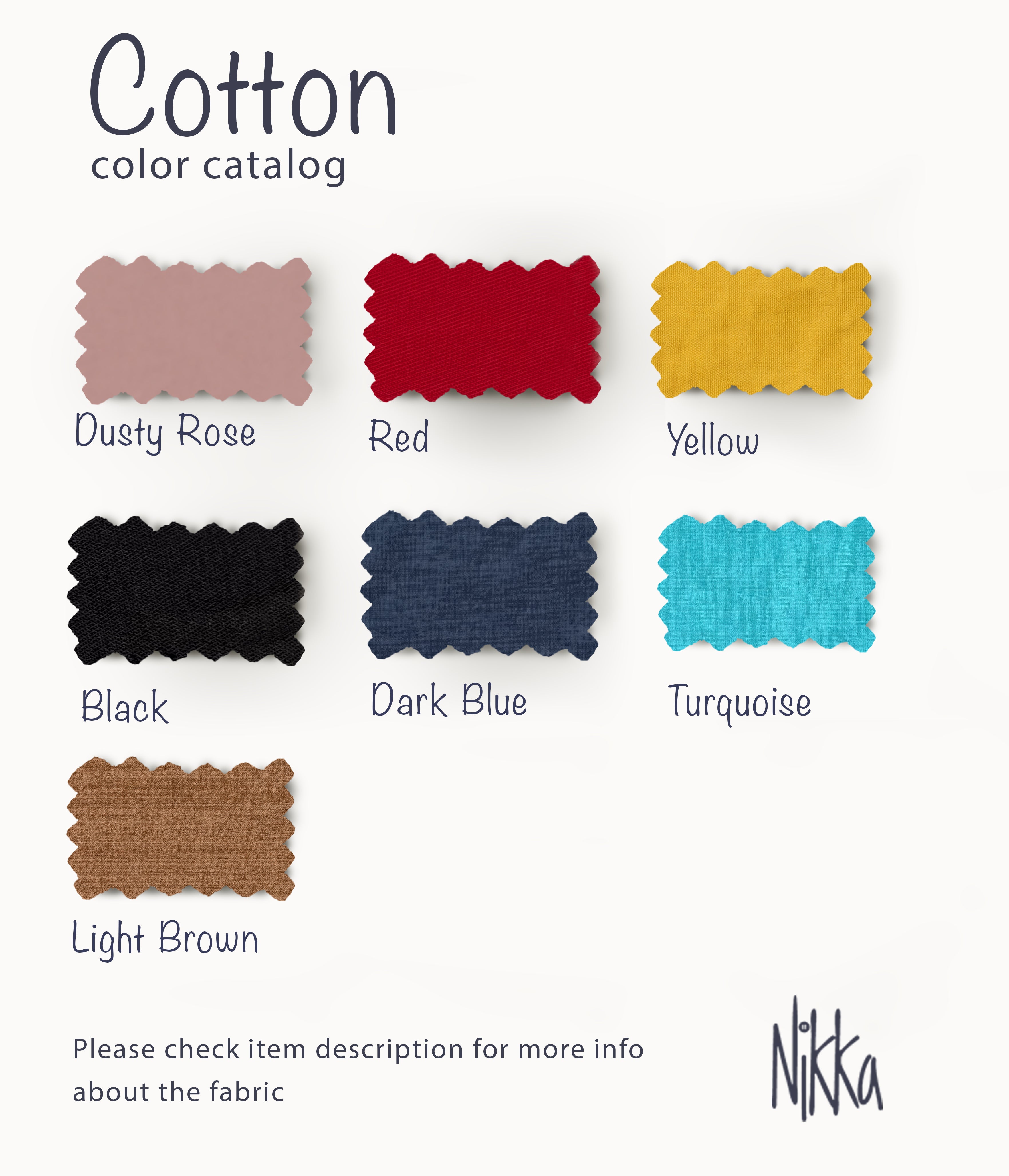 Cotton catalog yellow skirt #en