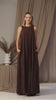 Different colours slate linen maxi dress